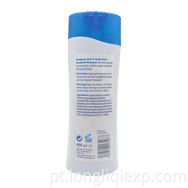 400ML Medipure Hair & Scalp Shampoo Anti-Caspa